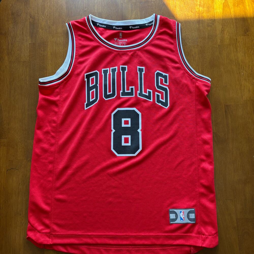 Fanatics Chicago Bulls Zach LaVine #8 Jersey — Youth Large